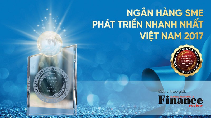 VietinBank nhận giải thưởng “Ngân hàng SME phát triển nhanh nhất Việt Nam 2017”