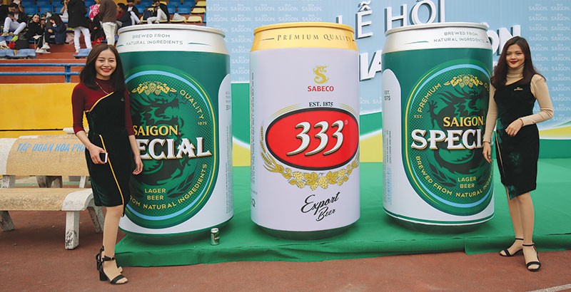 Tính đến hết tháng 9/2017, Sabeco là hãng bia lớn nhất Việt Nam, với thị phần gần 41%