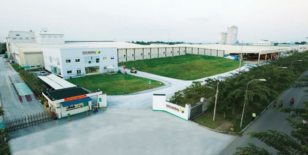 USG Boral đầu tư 20 triệu USD mở rộng sản xuất tại Việt Nam