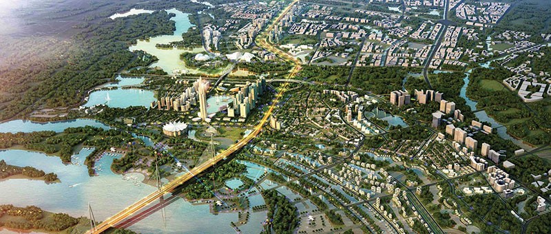 Dự án Thành phố thông minh được kỳ vọng  tạo cú huých thu hút vốn FDI tại Hà Nội. Ảnh: Nguyễn Thành  