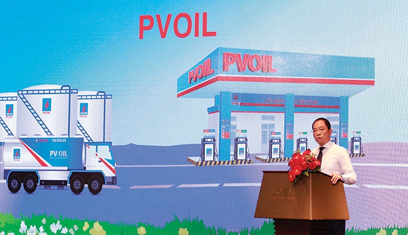 Ông Cao Hoài Dương, Tổng giám đốc PV Oil giới thiệu cơ hội đầu tư vào PV Oil