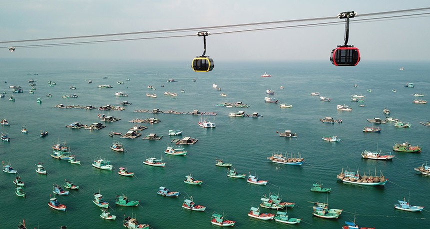 Cáp treo Hòn Thơm dài nhất thế giới làm nóng thị trường BĐS nghỉ dưỡng Nam Phú Quốc