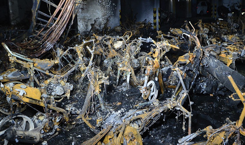 Vụ cháy tại Chung cư Carina gây thiệt hại rất lớn về con người và tài sản
