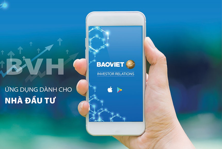 Bảo Việt ra mắt ứng dụng: Quan hệ nhà đầu tư trên Mobile App
