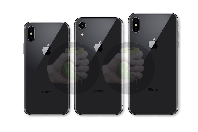 Ảnh bộ ba iPhone 2018 sắp ra mắt so dáng