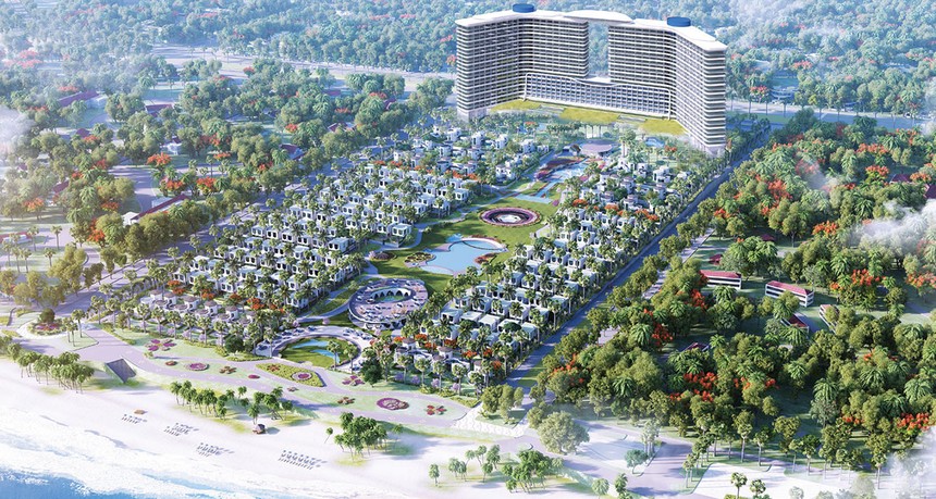 Phối cảnh Dự án Prime - Prime Resorts and Hotels do Cam Lâm làm chủ đầu tư