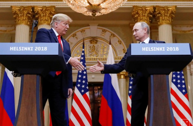 Hội nghị Thượng đỉnh Mỹ - Nga diễn ra tại Helsinki ngày 16/7/2018