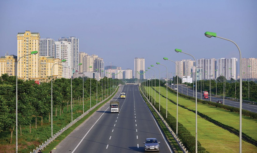 Nhiều dự án BT hạ tầng đã làm thay đổi bộ mặt đô thị Hà Nội. Ảnh: Dũng Minh 