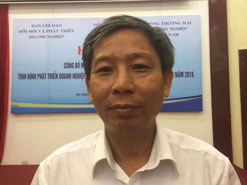 Ông Phạm Đình Thúy, Vụ trưởng Vụ Thống kê công nghiệp (Tổng cục Thống kê).