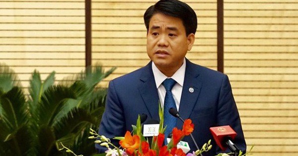 Chủ tịch UBND TP. Hà Nội Nguyễn Đức Chung 