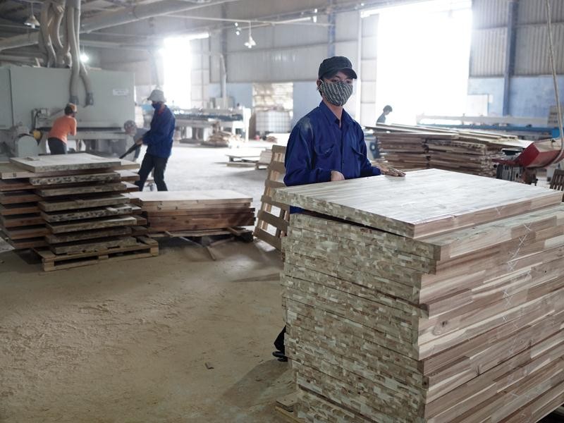 Ngành công nghiệp chế biến gỗ đặt mục tiêu xuất khẩu 11 tỷ USD trong năm 2019. Ảnh: Đức Thanh