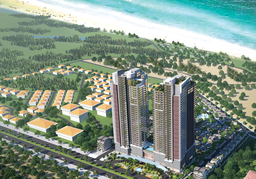 Dự án Khu nhà ở Phú Hài kết nối tuyến đường ven biển Nguyễn Đình Chiểu – Nguyễn Thông, nơi sở hữu những bãi tắm đẹp nhất Miền Trung
