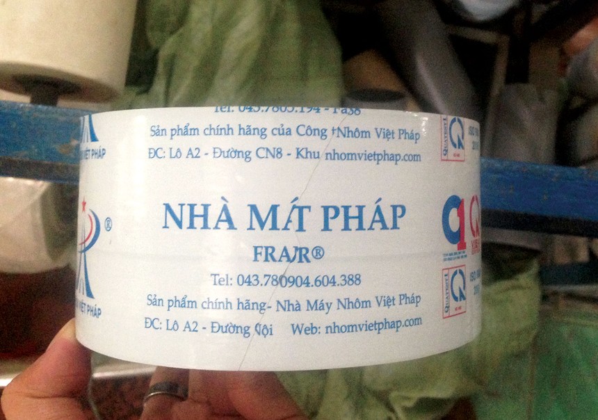 Trên thị trường hiện có tới gần 30 thương hiệu “nhôm Việt Pháp”