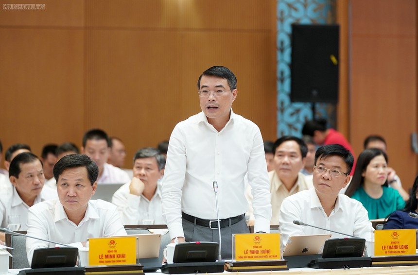 Thống đốc Ngân hàng Nhà nước Lê Minh Hưng (Ảnh: VGP)