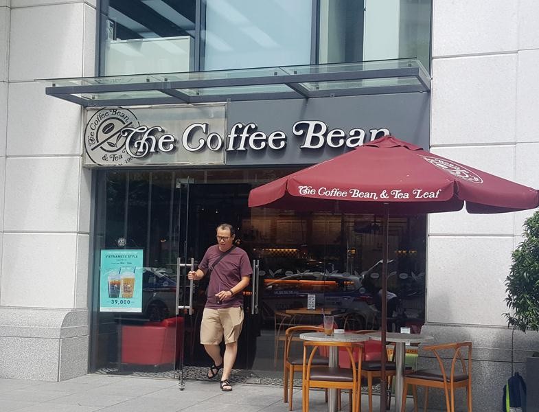 The Coffee Bean & Tea Leaf hiện chỉ còn một cửa hàng tại Hà Nội. Ảnh: Đức Thanh