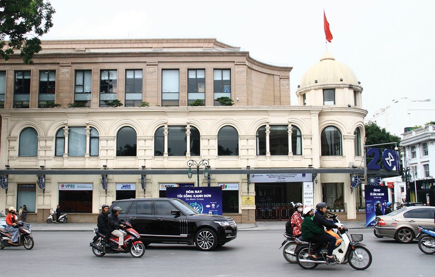 Một góc Hà Nội, với những khu nhà thấp tầng. Ảnh: Thành Nguyễn