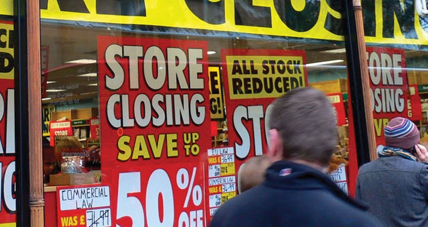 Hàng loạt cửa hàng bán lẻ tại Mỹ phải đóng cửa