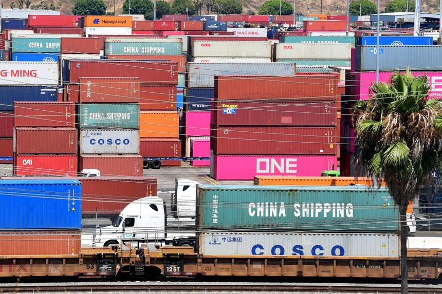 Mỹ ngày 20/9 đưa 437 mặt hàng Trung Quốc ra khỏi diện chịu thuế. Ảnh: AFP