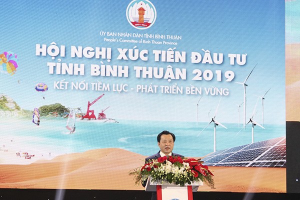 Chủ tịch UBND tỉnh Nguyễn Ngọc Hai chỉ ra lợi thế khi đầu tư vào Bình Thuận