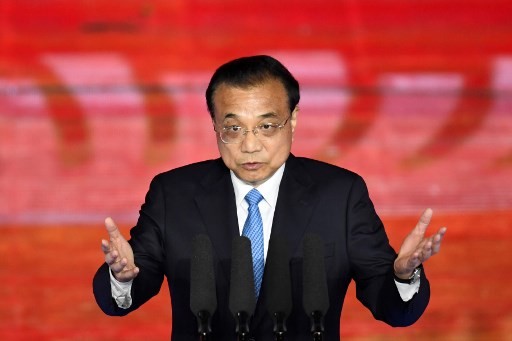 Thủ tướng Trung Quốc Lý Khắc Cường. Ảnh tư liệu: AFP