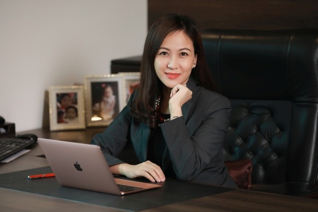 Bà Trịnh Lan Phương, sáng lập chuỗi cửa hàng mẹ và bé Bibo Mart .