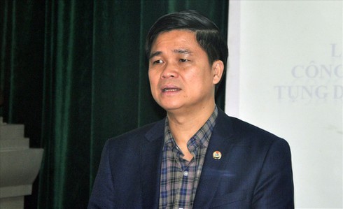 Ông Ngọ Duy Hiểu, Phó chủ tịch Tổng liên đoàn Lao động Việt Nam.