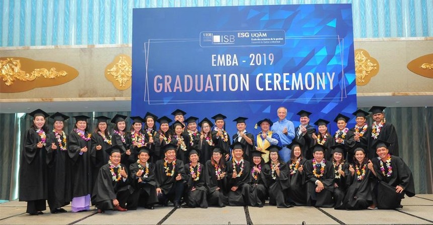 Lễ tốt nghiệp UQAM EMBA khóa 6 năm học 2019.