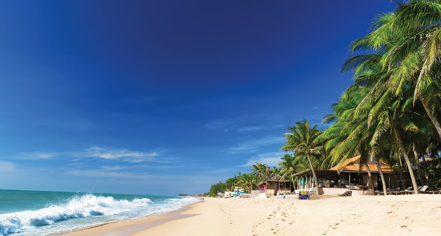 Sở hữu đường bờ biển dài và nhiều bãi tắm đẹp giúp cho Nam Trung Bộ phát triển mạnh bất động sản nghỉ dưỡng