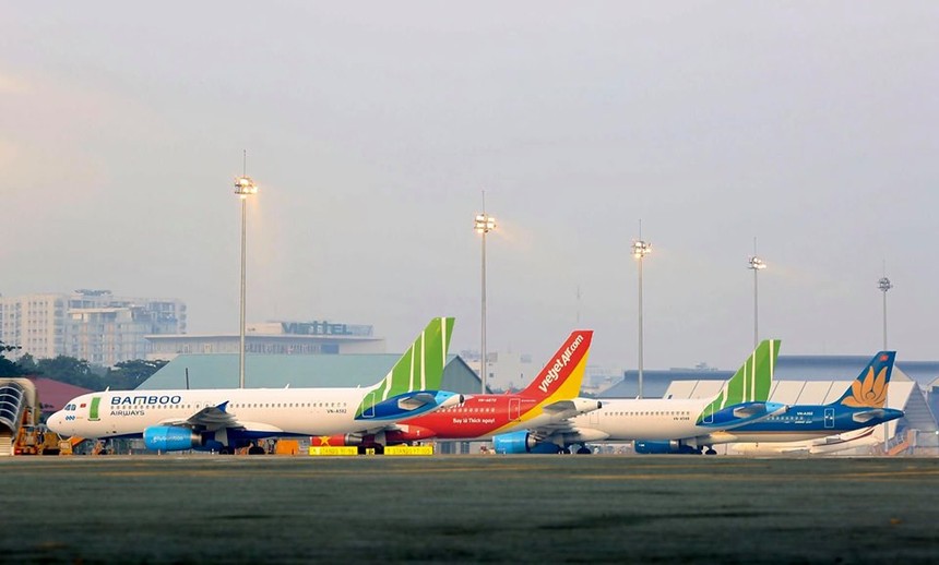 Vietjet đứng đầu với 42,2% thị phần hàng không nội địa