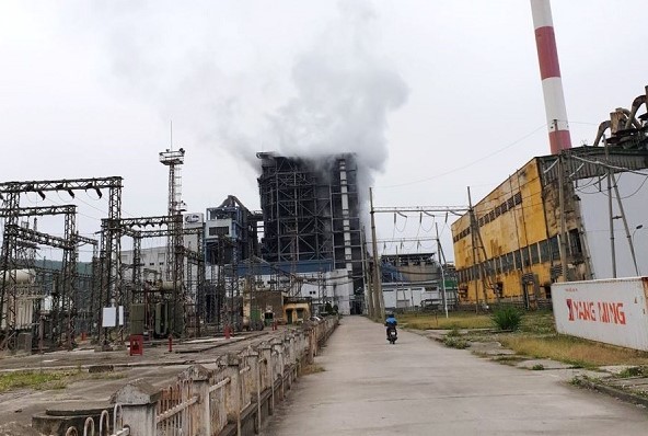 Sự cố tại lò hơi của Công ty Nhiệt điện Uông Bí sẽ mất cả tuần để khắc phục