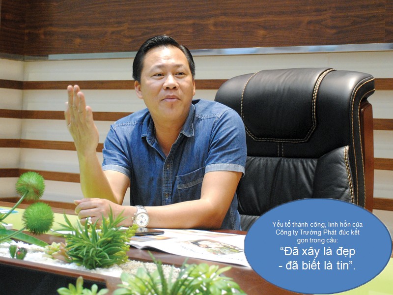 Ông Vương Đức Trường, Giám đốc Công ty TNHH Trường Phát.