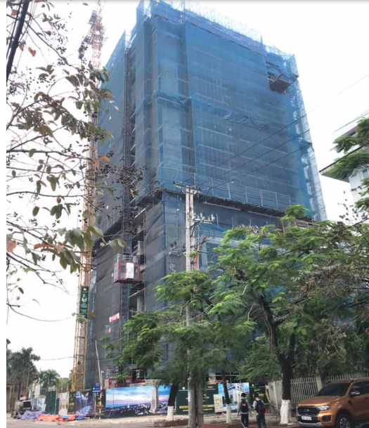 Dự án Thái Nguyên Tower xây đến tầng 21 nhưng vẫn còn nợ gần 19 tỷ đồng tiền thuế đất