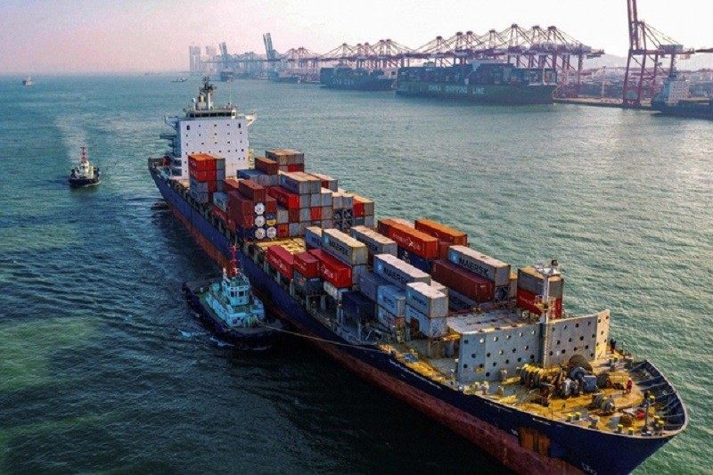 Các hãng vận tải biển quốc tế lớn trên thế giới sẽ tổn thất từ 800 triệu USD đến 23 tỷ USD trong năm nay, tùy thuộc vào cách họ quản trị và đối phó với tác động của dịch Covid-19. Ảnh: AFP