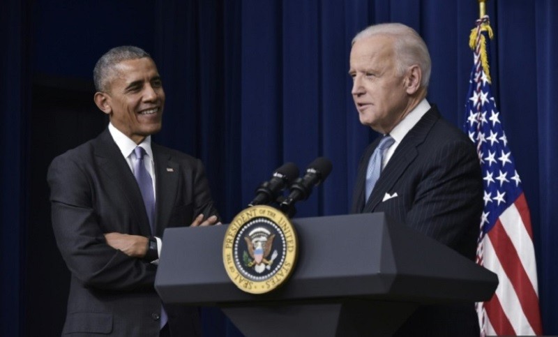 Sức ảnh hưởng của cựu Tổng thống Barack Obama trong đảng Dân chủ có thể giúp ích nhiều cho Joe Biden. Ảnh: AFP