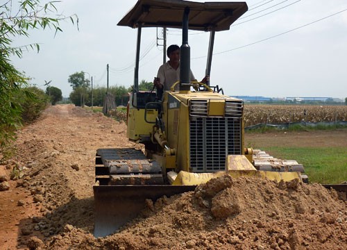 Một công trình thuộc Chương trình mục tiêu quốc gia về xây dựng nông thôn mới trên địa bàn huyện Củ Chi