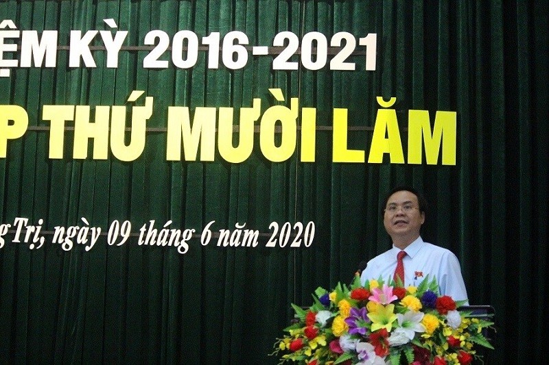 Ông Võ Văn Hưng, Bí thư Thành ủy Đông Hà trở thành tân Chủ tịch UBND tỉnh Quảng Trị