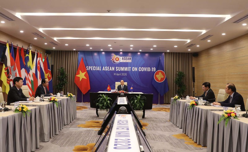 Thủ tướng Nguyễn Xuân Phúc chủ trì Hội nghị Cấp cao đặc biệt ASEAN tháng 4/2020 từ đầu cầu Việt Nam