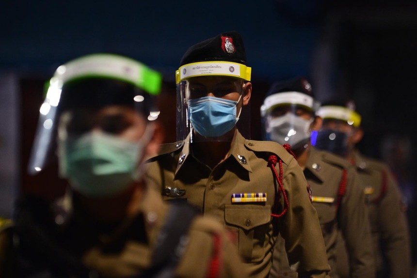 Thái Lan thành lập đơn vị cảnh sát đặc nhiệm về COVID-19