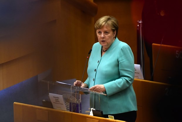 Thủ tướng Đức Angela Merkel. (Nguồn: Bloomberg)
