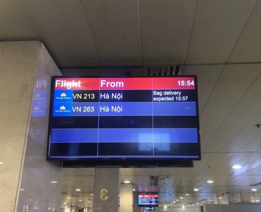 Việc cung cấp thông tin trả hành lý cho hành khách trên màn hình màn hình thông báo chuyến bay là xu hướng đã được nhiều sân bay quốc tế áp dụng, mang lại cho hành khách sự thoải mái, linh hoạt và chủ động khi thu xếp lịch trình.