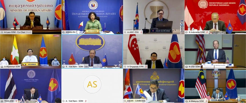 Đối thoại ASEAN-Mỹ lần thứ 33 được tổ chức theo hình thức trực tuyến