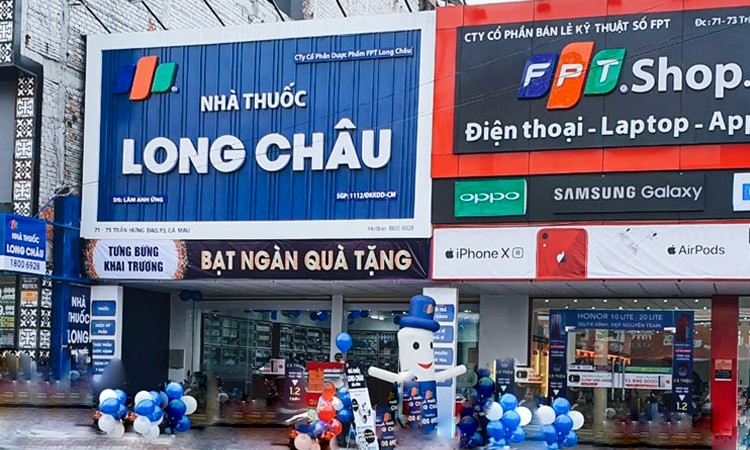 Việc phát triển mạng lưới nhà thuốc Long Châu khiến lợi nhuận của FPT Retail suy giảm