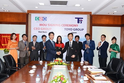 CEO Group hợp tác với Toyo Group (Nhật Bản)