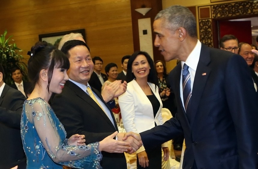 Chủ tịch FPT gặp Tổng thống Mỹ Obama 