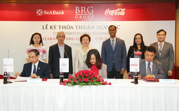 BRG, SeABank và Coca-Cola hợp tác toàn diện