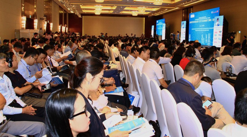 Đây là lần đầu tiên Hà Nội  đăng cai tổ chức Hội nghị. Ảnh: Thành Nguyễn.
