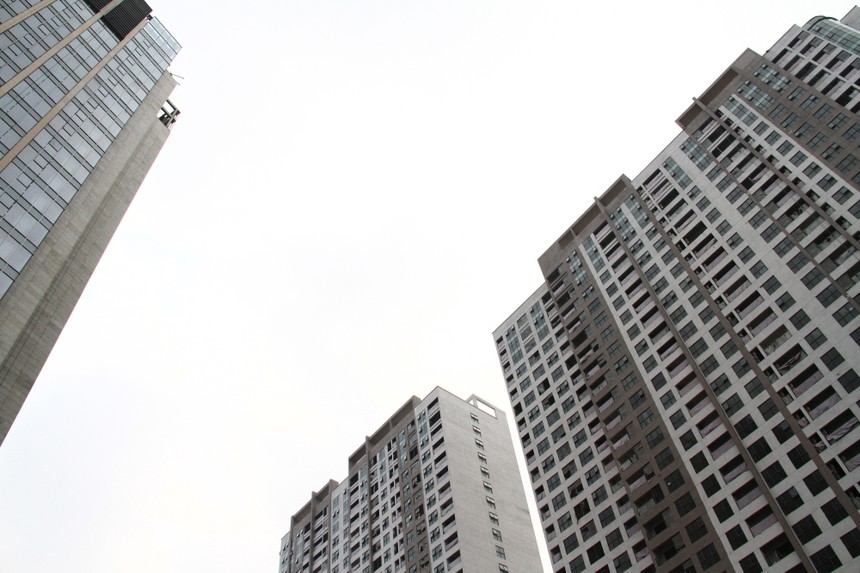 Thị trường bất động sản đang bị loạn danh xưng "chung cư cao cấp", "căn hộ hạng sang"Ảnh: Thành Nguyễn.