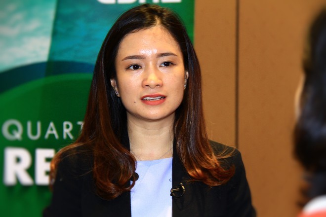 Bà Nguyễn Hoài An, Giám đốc CBRE Hà Nội. Ảnh: Thành Nguyễn.