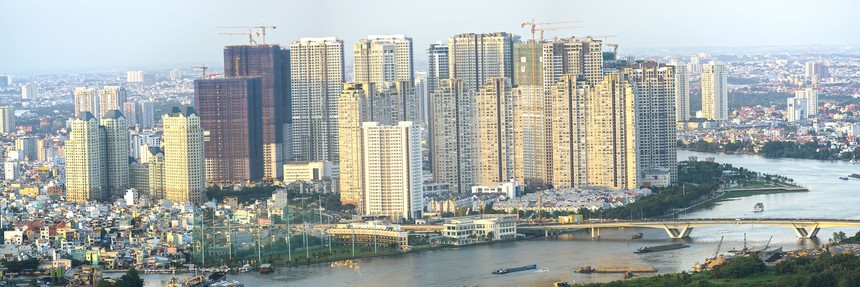 Đô thị ven sông sẽ tạo lực kéo đáng kể cho phát triển kinh tế. Ảnh: Shutterstock.