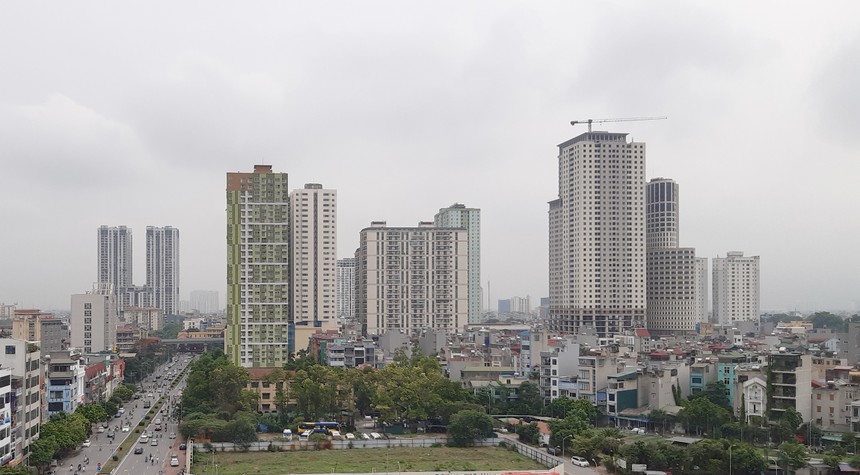Cả quý I/2023, Hà Nội chỉ có thêm 2.000 căn hộ mở bán mới. Ảnh: Thành Nguyễn.